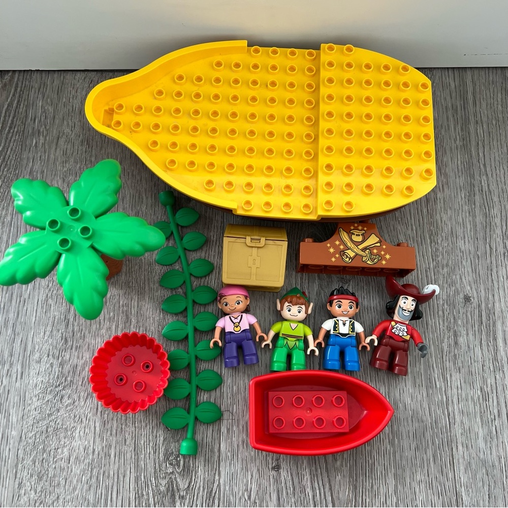 Lego Duplo Jake Neverland Pirate Ship Bucky Captain Hook  Replacement parts